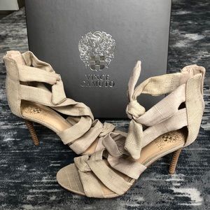 Vince Camuto lace up sandals size 8.5